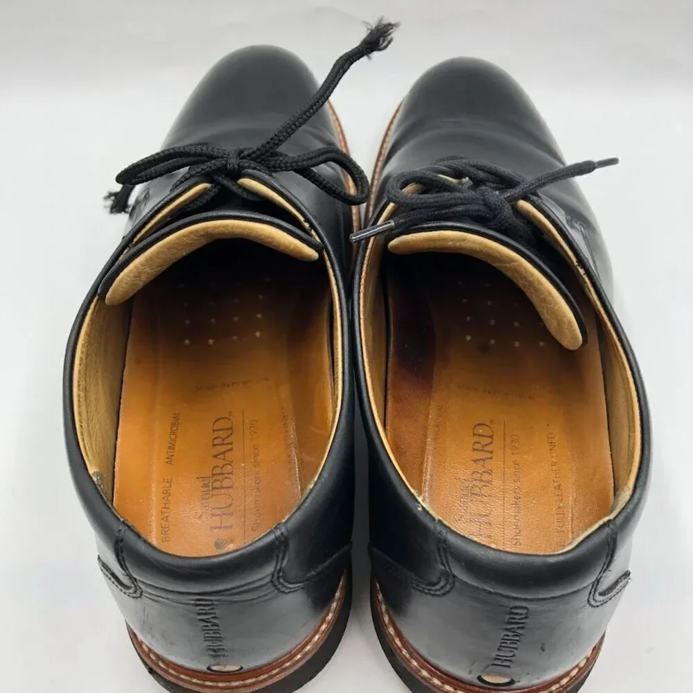 Samuel Hubbard Vibram Men's Black Leather Oxford Lace Up Shoes Size 10.5